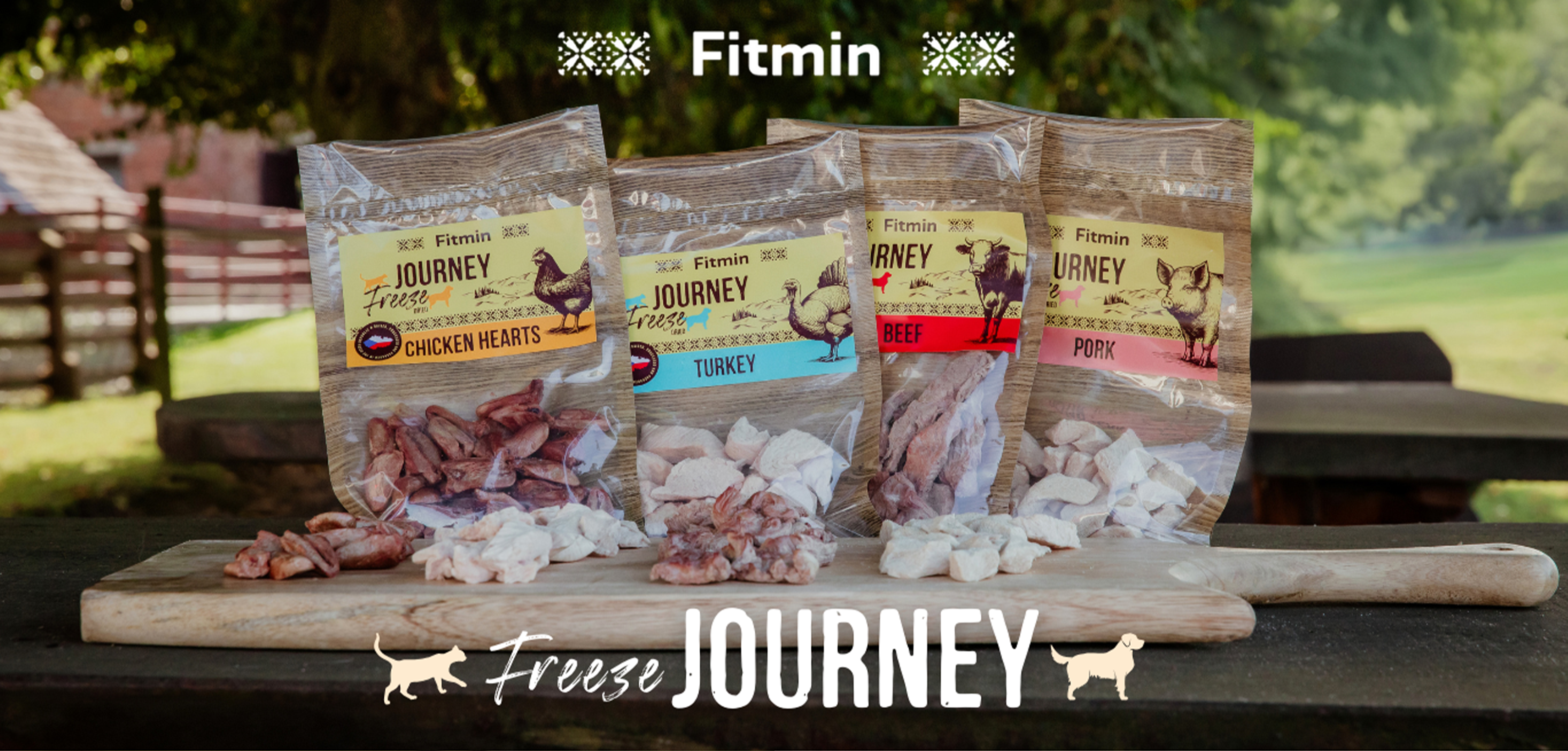 Fitmin Freeze Dried - mrazem sušené pochoutky